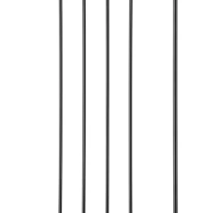 Babydan Paneel Medium 33cm Voor Deurhekje Olaf | Zwart