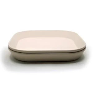 Mushie Set 2 Borden Vierkant | Ivory