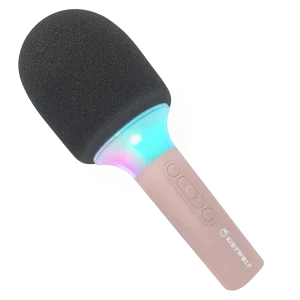 Kidywolf Kidymic Karaoke Micro Met Led | Pink