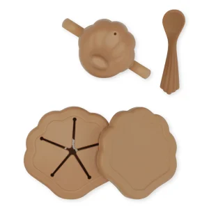 * Konges Sløjd Silicone Eetset Baby Clam | Bisquit