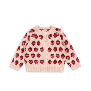 Konges Sløjd Belou Cardigan | Strawberry