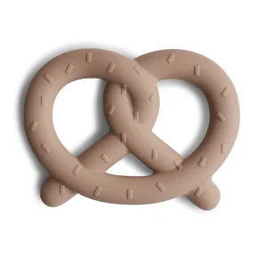 Mushie Bijtring Silicone Pretzel Teether