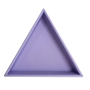 Grennn Inlegdriehoekje 'mandigo' Pastel Paars