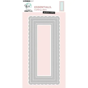 Creative Craftlab - Snijmal Die Slimline scallop