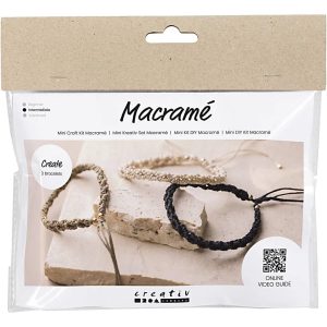 Macramépakket: 3 armbanden