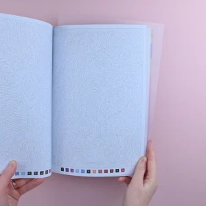 Inlegvel voor A4 kleurboeken