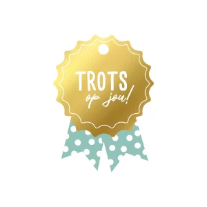 Cadeaulabel - Medaille Trots op jou