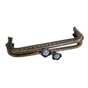 Portemonnee sluiting Bloemknop recht 10.5 cm