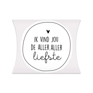 Gondeldoosje - Ik vind jou de aller liefste (per stuk)
