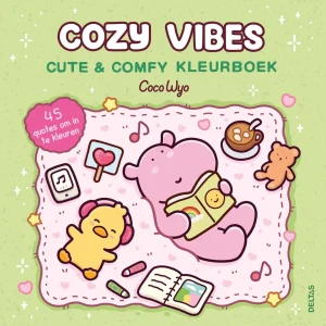 Kleurboek Cozy Vibes - Cute & Comfy