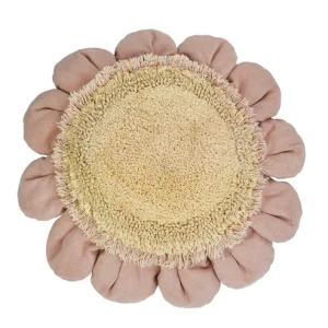 Lorena Canals Pouffe | Pink Daisy Vloerkussen