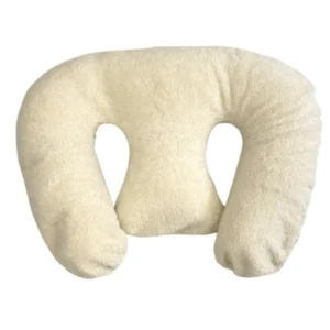 Ilmaha HOES Voor Voedingskussen Hydrofiel Tweeling | Teddy Ecru