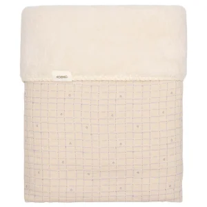 Koeka Wiegdeken Teddy Lind 75x100 | Warm White