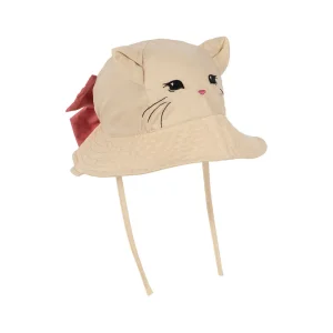 Konges Sløjd Zonnehoedje | Kitty Bow Creme Brulee