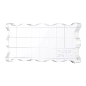 Vaessen Creative: Acryl Stempelblok 9x4x0,8cm
