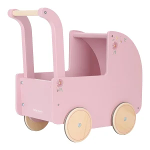 Little Dutch Houten Poppenwagen | Roos